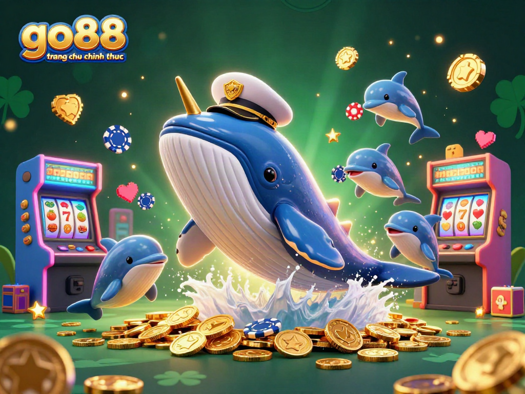 Experience the excitement of go88 trang chu chinh thuc with this captivating 3D casino scene.