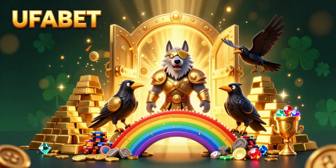Experience thrilling gameplay at UFABET with enchanted characters, treasure, and casino elements.