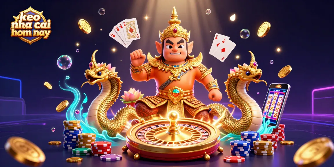 Engage with keo nha cai hom nay through an immersive 3D casino adventure featuring lively characters.